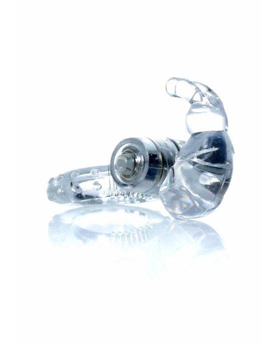 Ерекційне кільце - Rabbit Vibro CockRing Clear Ерекційне кільце - Rabbit Vibro CockRing Clear
