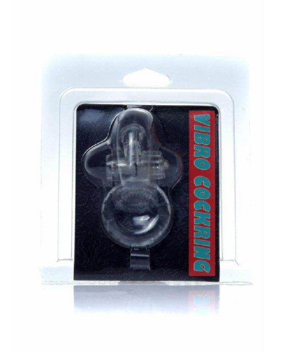 Ерекційне кільце - Rabbit Vibro CockRing Clear Ерекційне кільце - Rabbit Vibro CockRing Clear