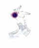 Ерекційне кільце - Tongue Vibro CockRing Clear Ерекційне кільце - Tongue Vibro CockRing Clear