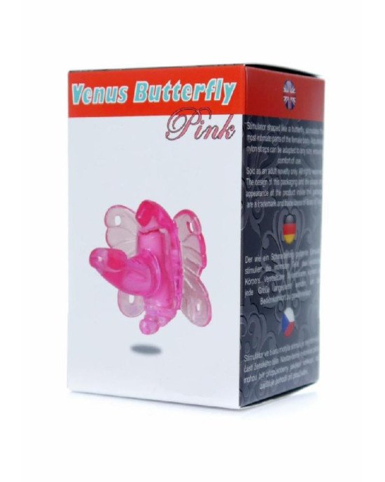 Вібростимулятор - Venus Butterfly Pink Вібростимулятор - Venus Butterfly Pink