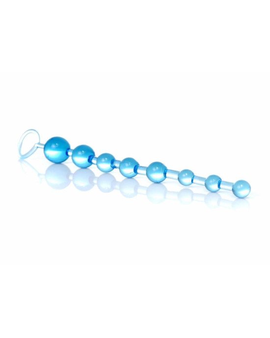 Анальний ланцюжок - Jelly Anal Beads Blue