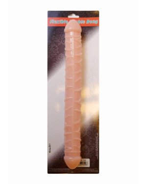 Двосторонній фалоімітатор - Flexible Double Dong Flesh