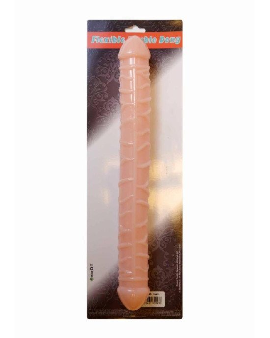 Двосторонній фалоімітатор - Flexible Double Dong Flesh Двосторонній фалоімітатор - Flexible Double Dong Flesh