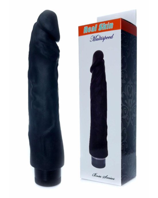 Вібратор - Real Skin Multispeed Black