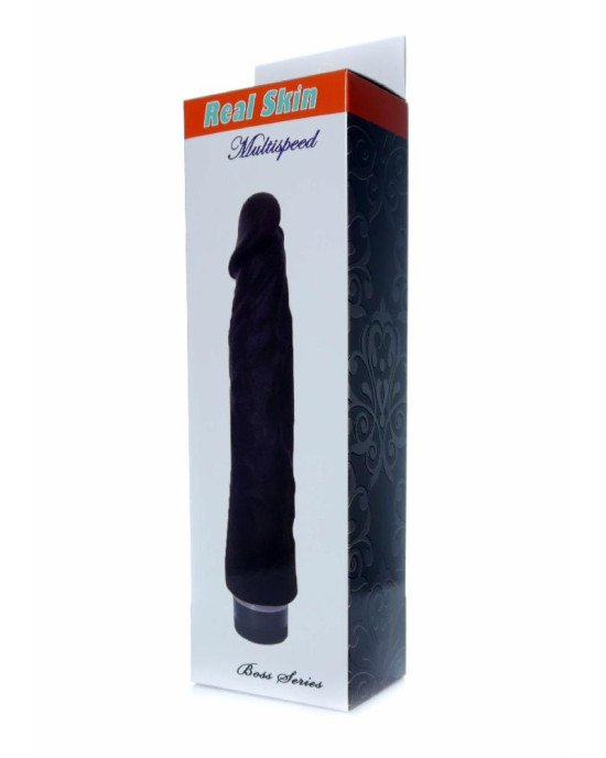 Вібратор - Real Skin Multispeed Black