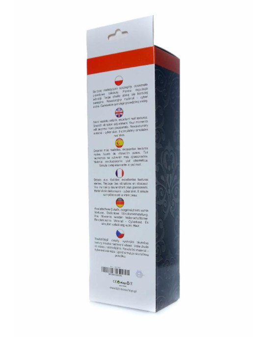 Вібратор - Real Skin Multispeed Black
