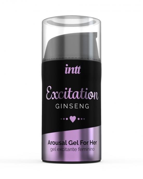 Збуджуючий гель для жінок - Intt Excitation Ginseng, 15 мл Збуджуючий гель для жінок - Intt Excitation Ginseng, 15 мл