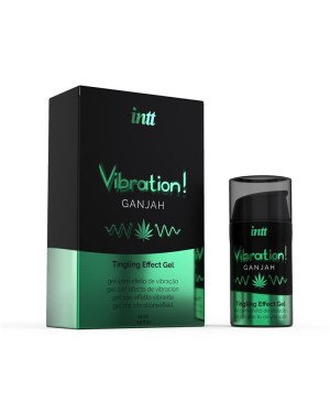 Рідкий вібратор - Intt Vibration! Ganjah, 15 мл