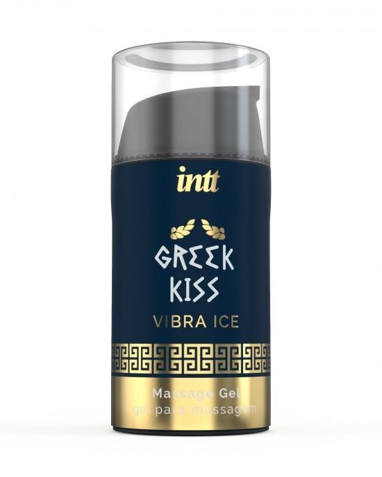 Гель для анальної стимуляції - Intt Greek Kiss Vibra Ice, 15 мл