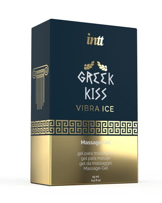 Гель для анальної стимуляції - Intt Greek Kiss Vibra Ice, 15 мл