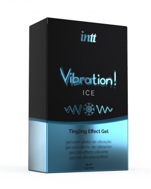 Рідкий вібратор - Intt Vibration! Ice, 15 мл Рідкий вібратор - Intt Vibration! Ice, 15 мл