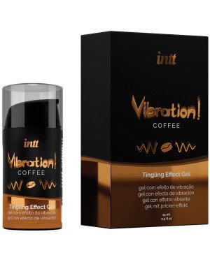Рідкий вібратор - Intt Vibration! Coffee, 15 мл