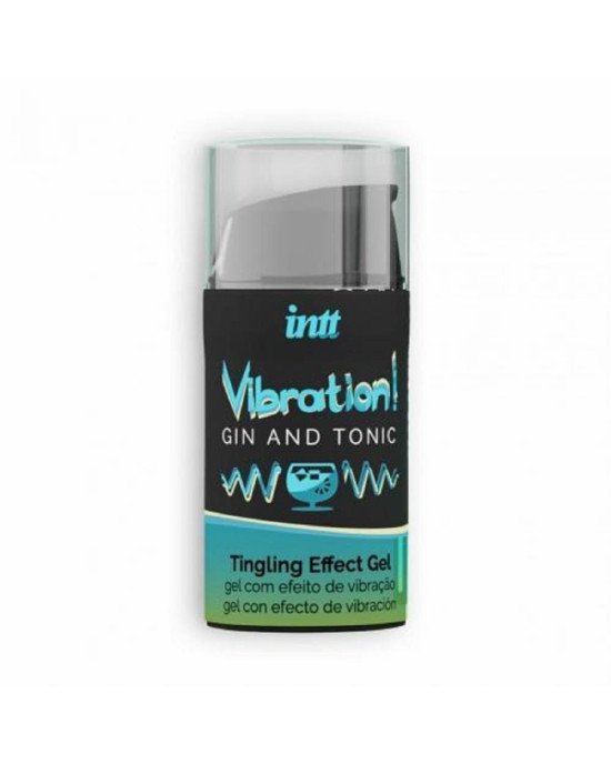 Рідкий вібратор - Intt Vibration! Gin & Tonic, 15 мл Рідкий вібратор - Intt Vibration! Gin & Tonic, 15 мл