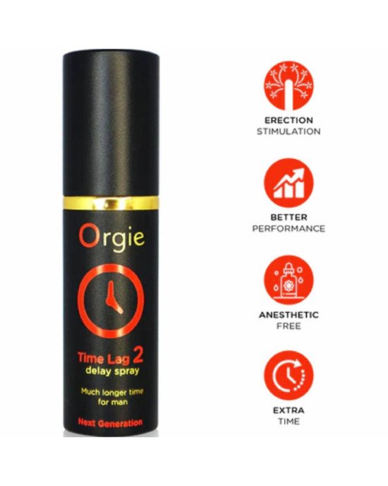 Пролонгатор - Orgie Time Lag 2 Delay Spray Next Generation, 10 мл Пролонгатор - Orgie Time Lag 2 Delay Spray Next Generation, 10 мл