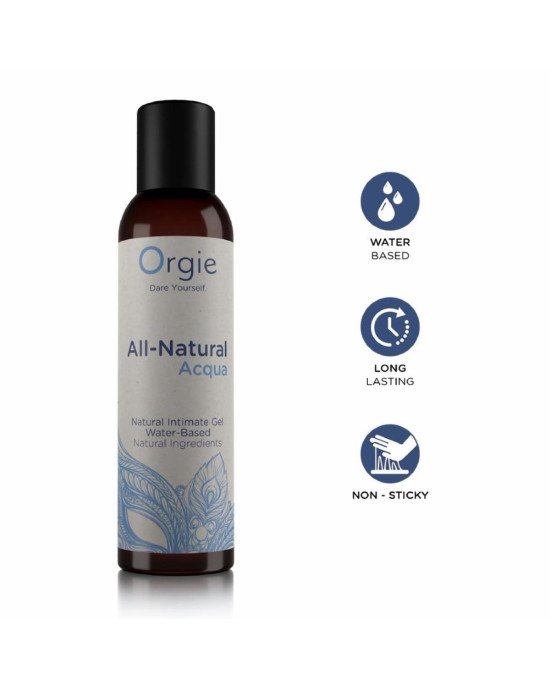 Лубрикант - Orgie All-Natural Acqua, 150 мл