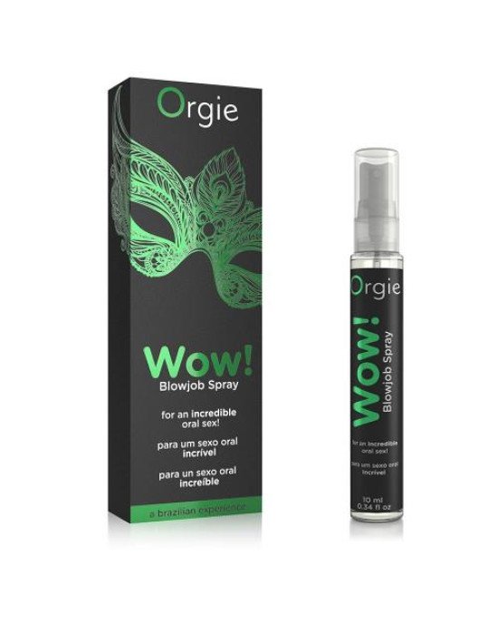 Спрей для орального сексу - Orgie Wow! Blowjob Spray, 10 мл Спрей для орального сексу - Orgie Wow! Blowjob Spray, 10 мл