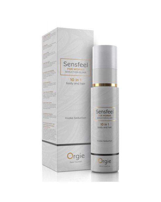 Спрей для тіла та волосся з феромонами - Orgie Sensfeel For Woman Pheromone Seduction Elixir 10 in 1 Спрей для тіла та волосся з феромонами - Orgie Sensfeel For Woman Pheromone Seduction Elixir 10 in 1