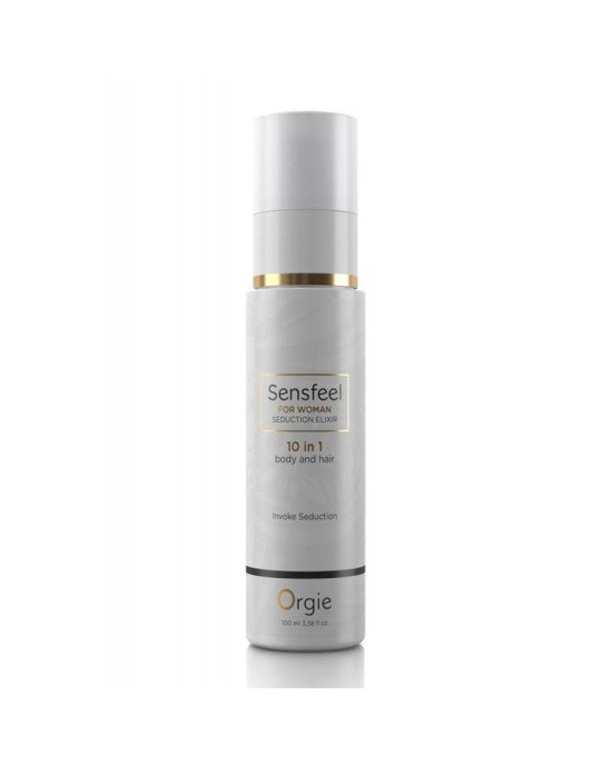 Спрей для тіла та волосся з феромонами - Orgie Sensfeel For Woman Pheromone Seduction Elixir 10 in 1 Спрей для тіла та волосся з феромонами - Orgie Sensfeel For Woman Pheromone Seduction Elixir 10 in 1