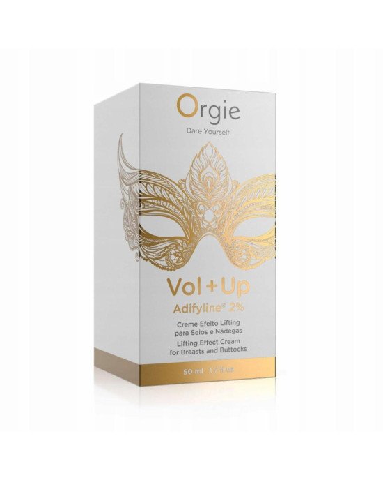 Підтягуючий крем для грудей та сідниць - Orgie Vol+Up Adifyline Peptide 2%, 50 мл