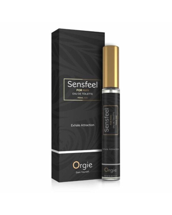 Парфуми з феромонами для чоловіків - Orgie Sensfeel For Man Travel Size Pheromone Perfume, 10 мл Парфуми з феромонами для чоловіків - Orgie Sensfeel For Man Travel Size Pheromone Perfume, 10 мл