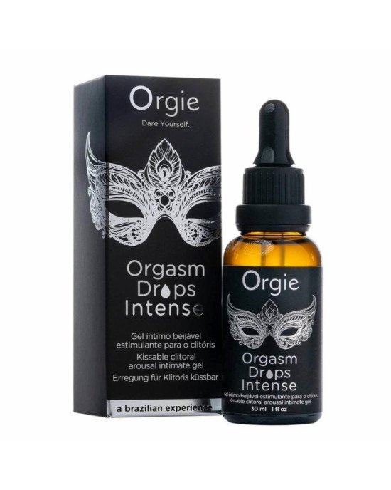Збуджуючі краплі для клітора - Orgie Orgasm Drops Intense, 30 мл Збуджуючі краплі для клітора - Orgie Orgasm Drops Intense, 30 мл
