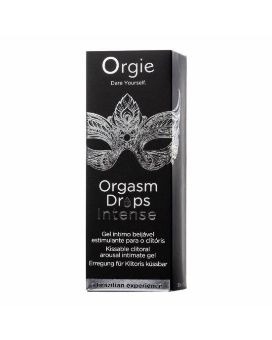 Збуджуючі краплі для клітора - Orgie Orgasm Drops Intense, 30 мл Збуджуючі краплі для клітора - Orgie Orgasm Drops Intense, 30 мл