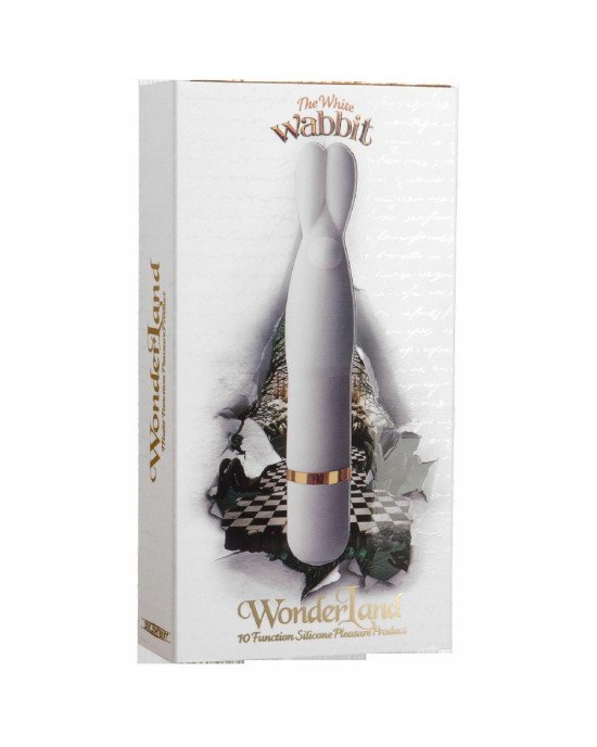 Класичний вібратор - WonderLand Massager The White Wabbit Класичний вібратор - WonderLand Massager The White Wabbit