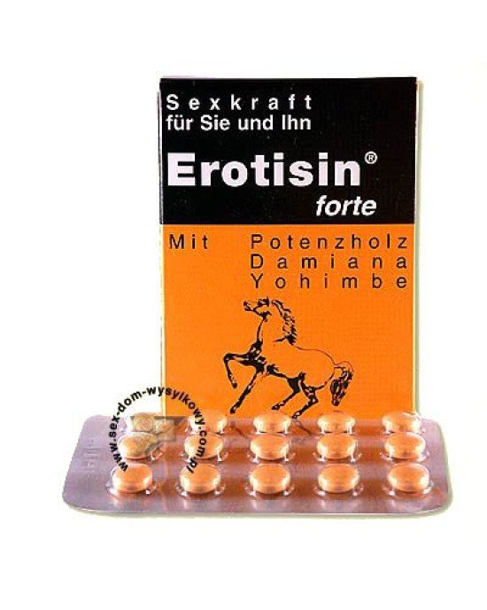 Таблетки - Erotisin Forte, 30 таб. Таблетки - Erotisin Forte, 30 таб.