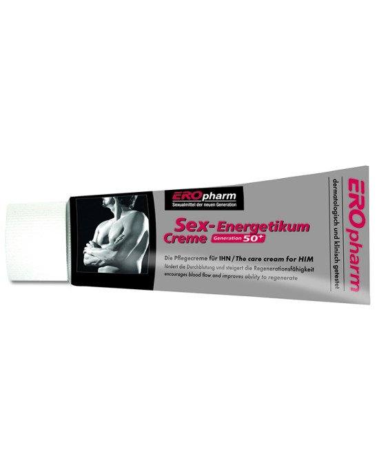 Чоловічий збуджуючий крем - EROpharm SEX-Energetikum Creme Generation 50+, 40 мл Чоловічий збуджуючий крем - EROpharm SEX-Energetikum Creme Generation 50+, 40 мл