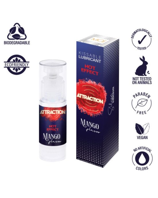 Лубрикант - MAI Attraction Heat Mango, 50 мл Лубрикант - MAI Attraction Heat Mango, 50 мл
