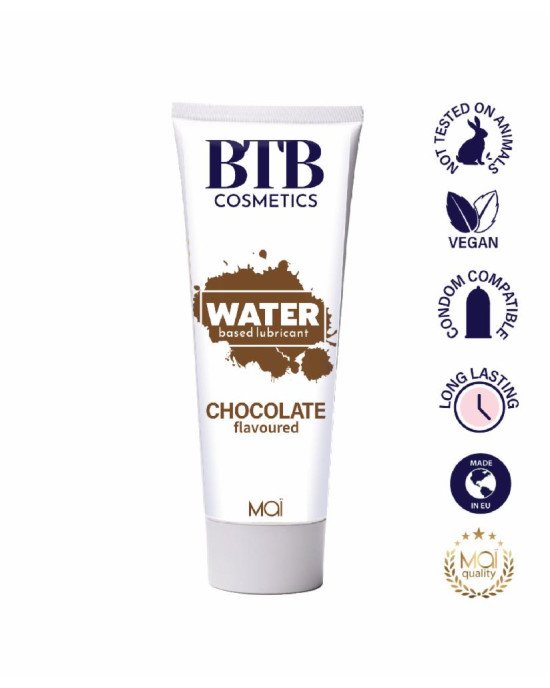 Лубрикант - BTB Water Based Flavored Chocolat Lubricant, 100 мл Лубрикант - BTB Water Based Flavored Chocolat Lubricant, 100 мл