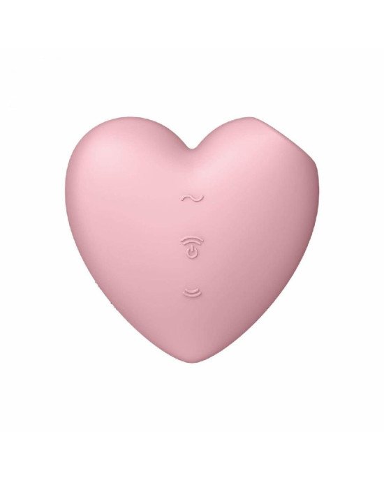 Вакуумний стимулятор - Satisfyer Cutie Heart Light Red Вакуумний стимулятор - Satisfyer Cutie Heart Light Red