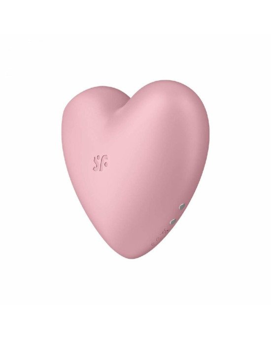 Вакуумний стимулятор - Satisfyer Cutie Heart Light Red Вакуумний стимулятор - Satisfyer Cutie Heart Light Red