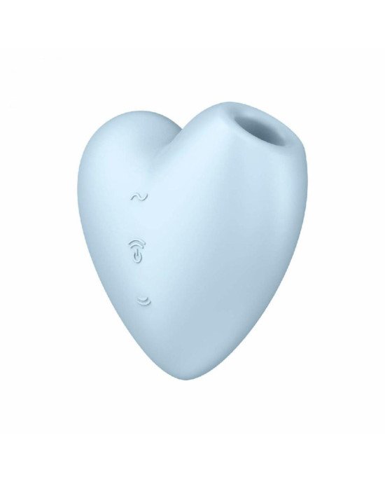 Вакуумний стимулятор - Satisfyer Cutie Heart Blue Вакуумний стимулятор - Satisfyer Cutie Heart Blue