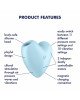 Вакуумний стимулятор - Satisfyer Cutie Heart Blue Вакуумний стимулятор - Satisfyer Cutie Heart Blue