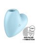 Вакуумний стимулятор - Satisfyer Cutie Heart Blue Вакуумний стимулятор - Satisfyer Cutie Heart Blue