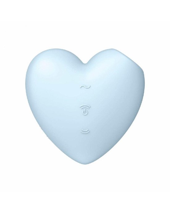 Вакуумний стимулятор - Satisfyer Cutie Heart Blue Вакуумний стимулятор - Satisfyer Cutie Heart Blue