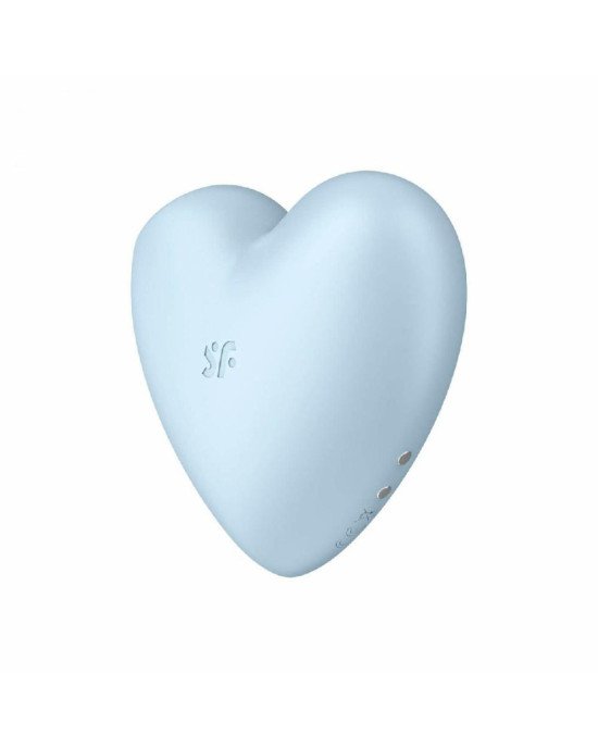 Вакуумний стимулятор - Satisfyer Cutie Heart Blue Вакуумний стимулятор - Satisfyer Cutie Heart Blue