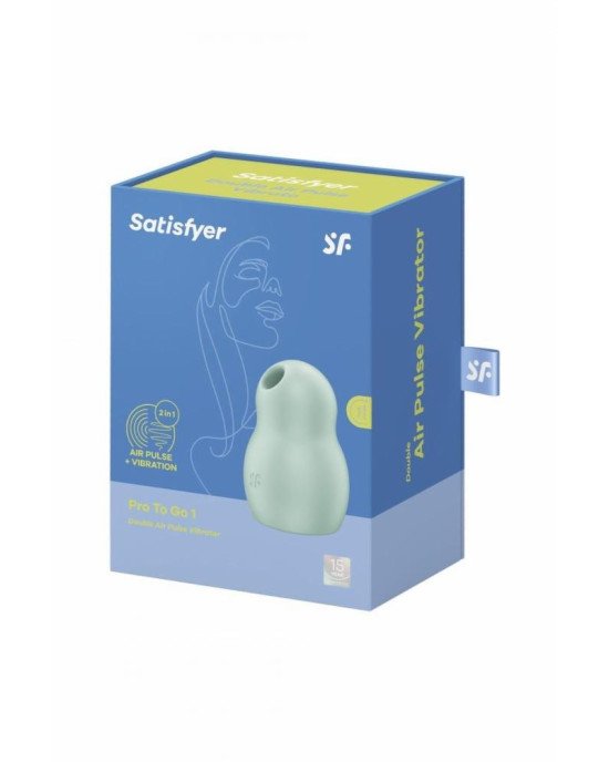 Вакуумний стимулятор - Satisfyer Pro To Go 1 Mint Вакуумний стимулятор - Satisfyer Pro To Go 1 Mint