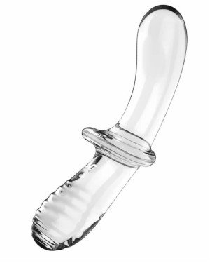 Фалоімітатор - Satisfyer Double Crystal Transparent