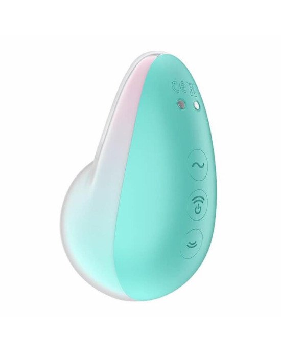 Вакуумний стимулятор - Satisfyer Pixie Dust Mint/Pink Вакуумний стимулятор - Satisfyer Pixie Dust Mint/Pink