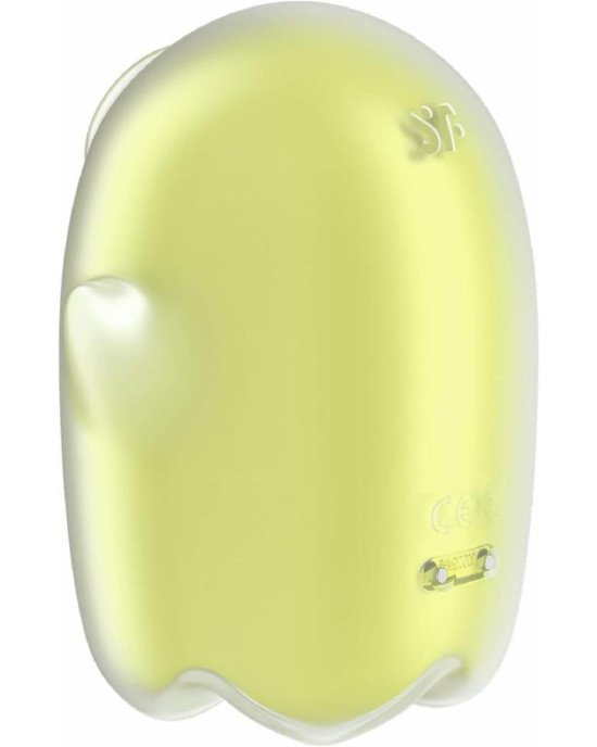 Вакуумний стимулятор - Satisfyer Glowing Ghost Yellow Вакуумний стимулятор - Satisfyer Glowing Ghost Yellow