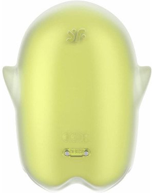 Вакуумний стимулятор - Satisfyer Glowing Ghost Yellow Вакуумний стимулятор - Satisfyer Glowing Ghost Yellow