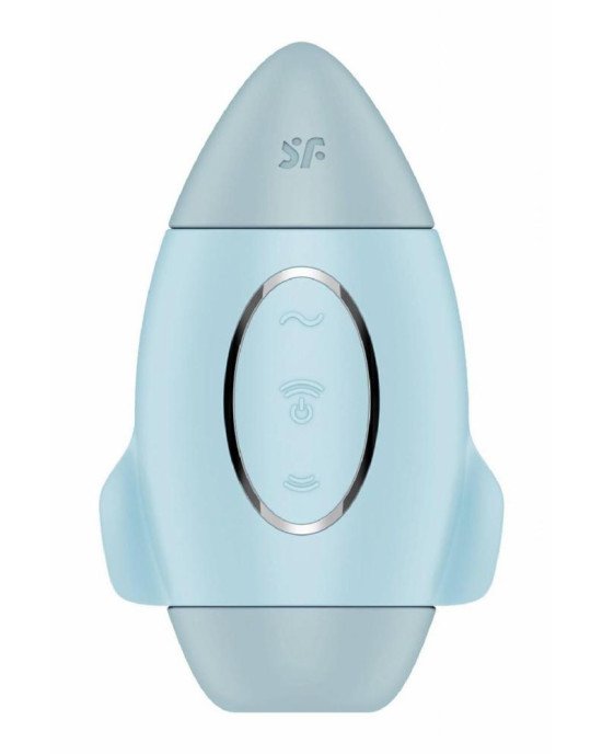 Вакуумний стимулятор - Satisfyer Mission Control Blue Вакуумний стимулятор - Satisfyer Mission Control Blue