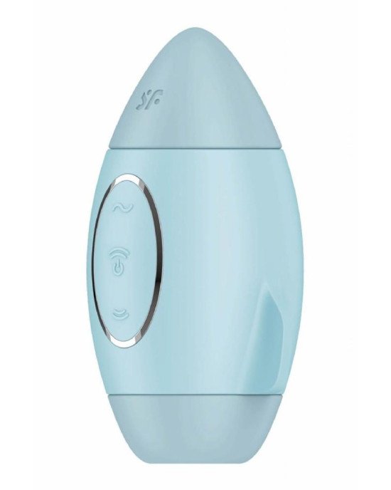 Вакуумний стимулятор - Satisfyer Mission Control Blue Вакуумний стимулятор - Satisfyer Mission Control Blue