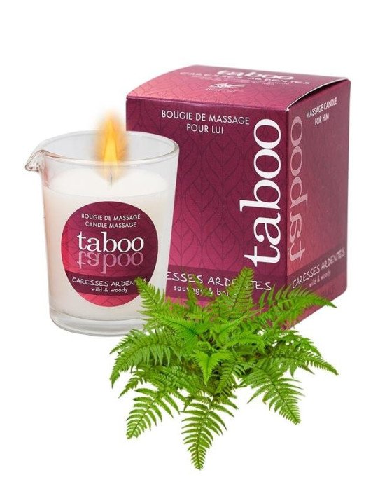 Масажна свічка - Taboo Caresses Ardentes, 60 г Масажна свічка - Taboo Caresses Ardentes, 60 г