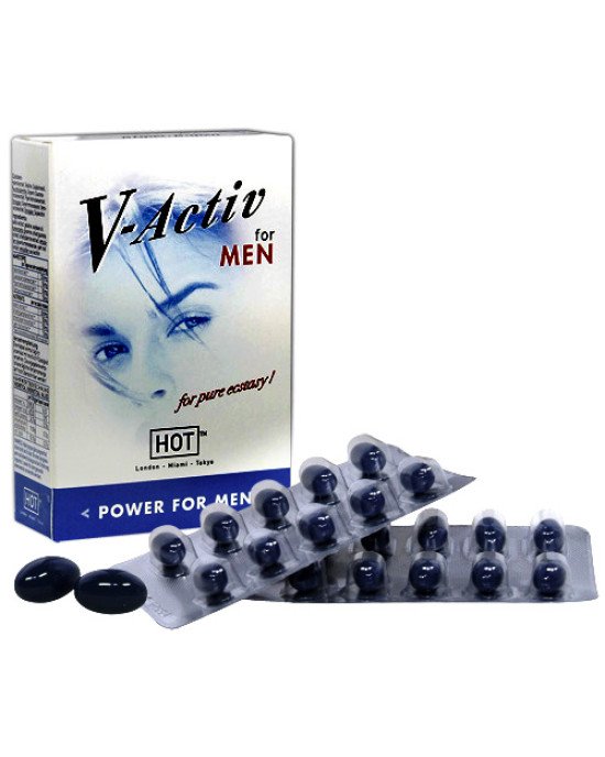 Таблетки для чоловіків - V-Activ Man Pure Power, 20 таб. Таблетки для чоловіків - V-Activ Man Pure Power, 20 таб.