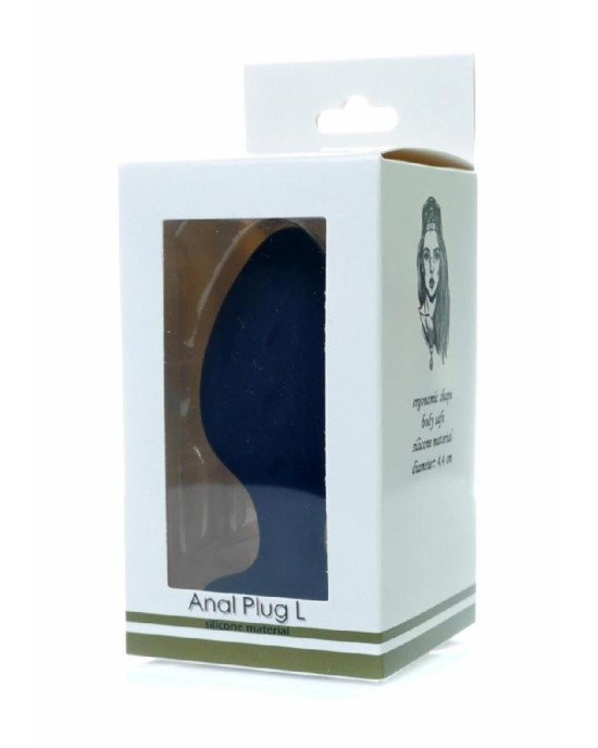 Анальна пробка - Silicone Anal Plug L, 4,4 см Анальна пробка - Silicone Anal Plug L, 4,4 см