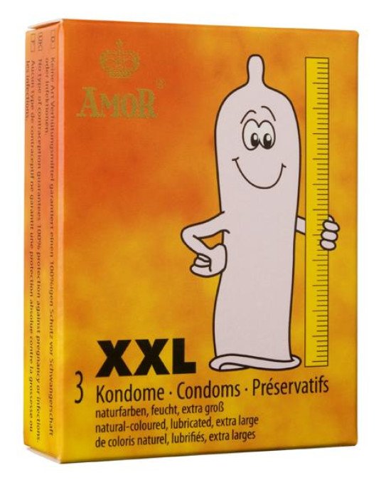 Презервативи - Amor XXL, 3 шт. Презервативи - Amor XXL, 3 шт.