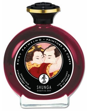 Фарба для тіла - Shunga Body Painting Strawberry Sparkling Wine